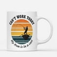 thumbnail image 1 of Coffee Mugs Can't Work My Arm In Cast Funny Hooker Gifts for Fisherman, Fishing Dad, Fish Lovers Coffee Lovers 11oz 15oz White Mug Christmas Gift, 1 of 7