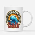 thumbnail image 1 of Coffee Mugs Everything Better With Salt Retro Summer Beach Vacation or Surfing Lovers Gifts for Surfer Coffee Lovers 11oz 15oz White Mug Christmas Gift, 1 of 7