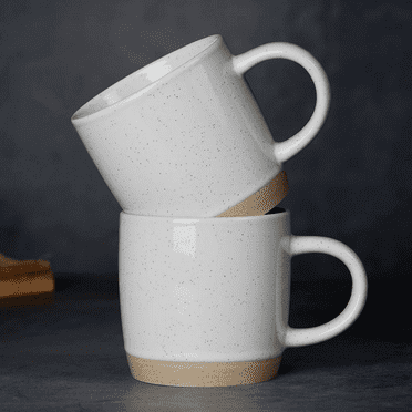 Coffee Mugs For 4, 12 Oz Mug Set, Dringking Cup With Handle For Coffee, Tea, Cocoa, Milk