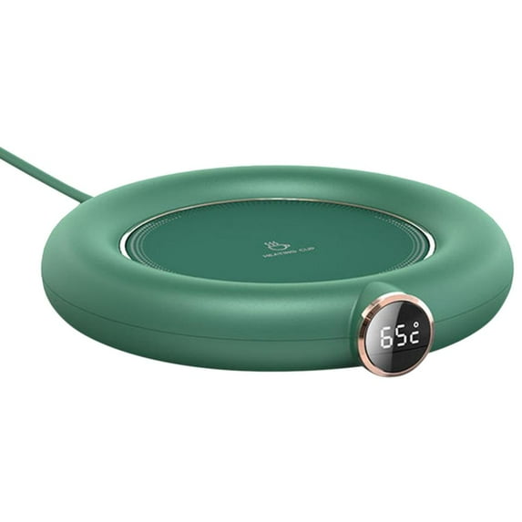 Coffee Mugs Warmer Pad, USB Electric Cup Warmer for office and home and desk Beverage Water Drink with Auto Shut Off, and Durable - Green