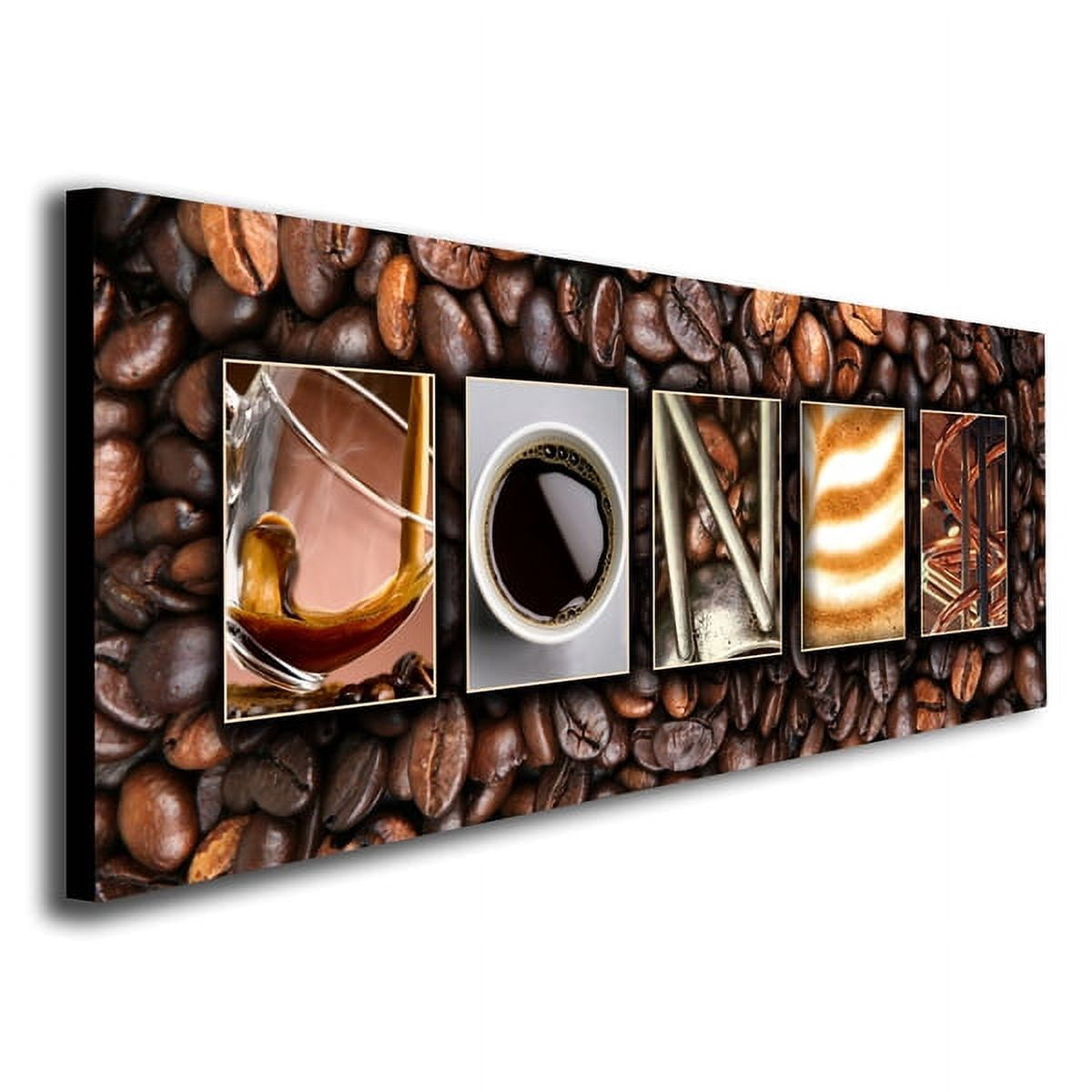 Coffee Name Art - Personalized