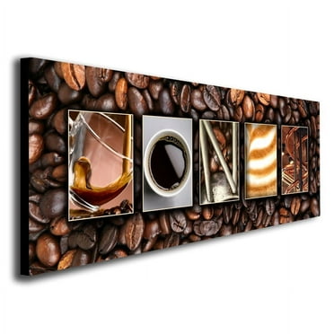 Coffee Name Art - Personalized