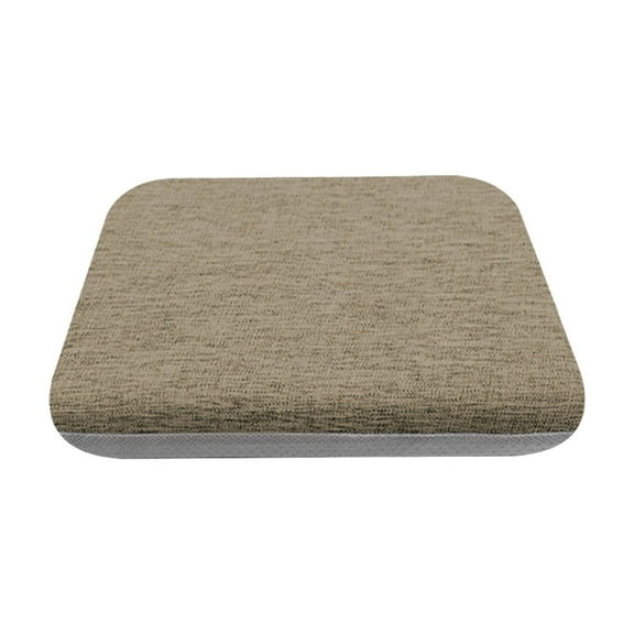 Coffee Non-Slip Seat Cushion - 13.4" Thick Foam Chair Pad for Dining, Office & Car