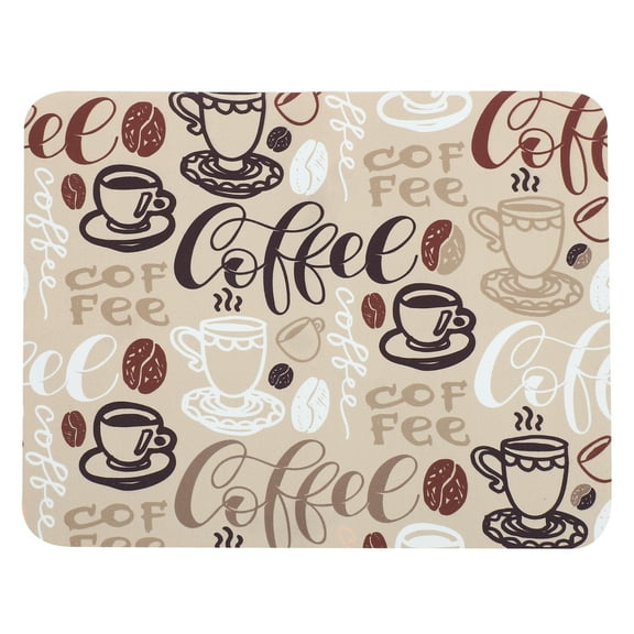 Coffee Nonslip Mat Absorbent Drying Mat Coffee Bar Mat Coffee Maker Mat for Countertop