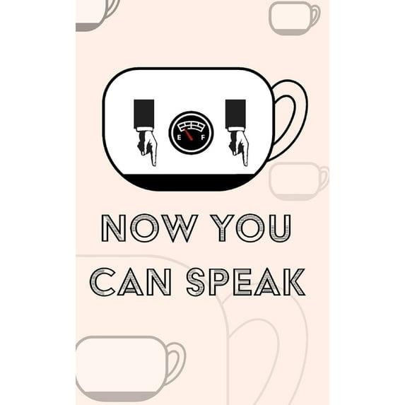 Coffee Notebook - Now You Can Speak: Coffee Notebook Blank Lined (Hardcover)