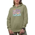 thumbnail image 1 of Coffee, Nurse, Repeat, Retro Nursing Art Merch Gift, Sand Hooded Sweatshirt or Hoodie, 2XL, 1 of 5