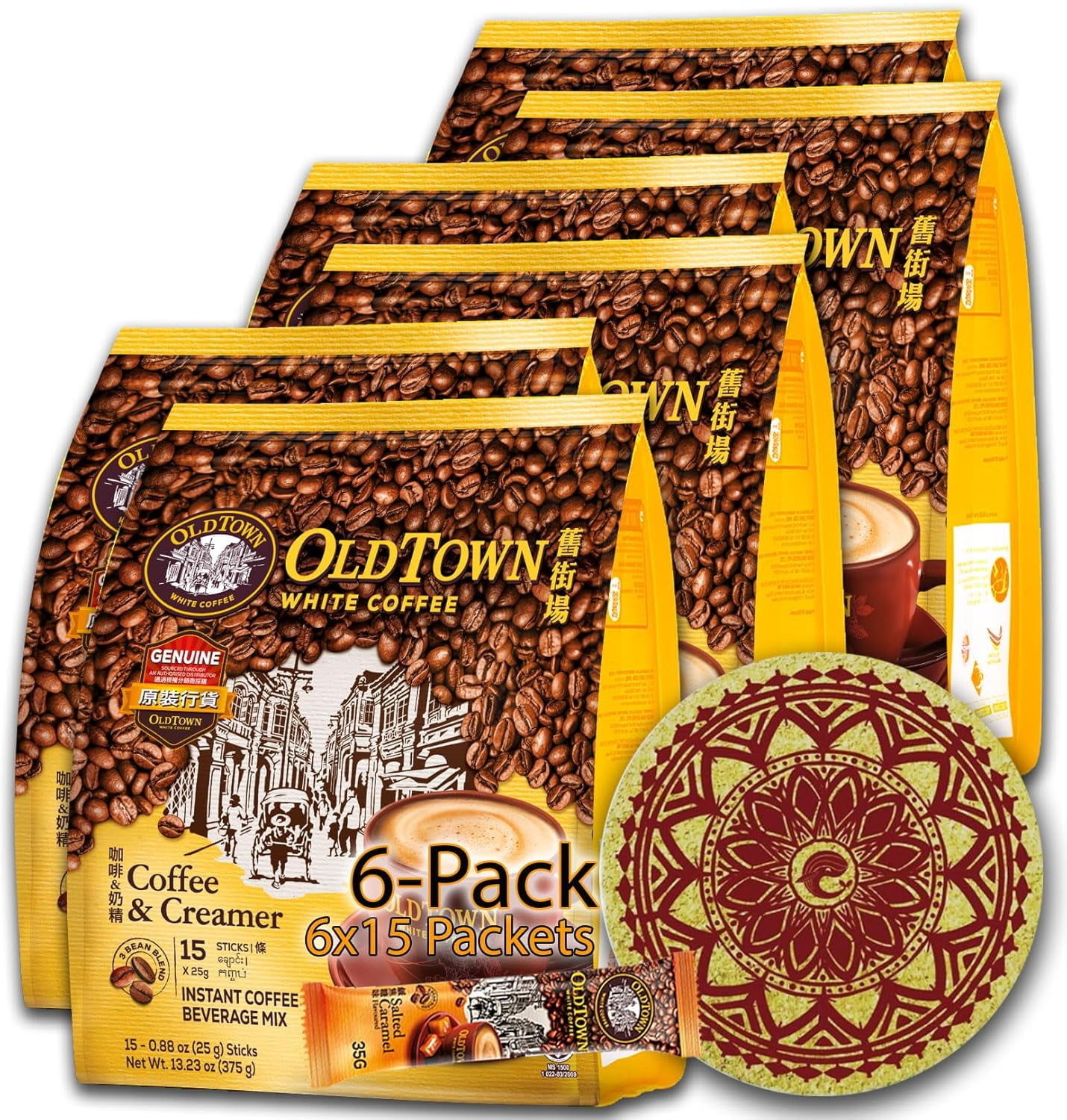 (Coffee&) Old Town White Coffee 3 in 1 Asian Coffee Lover Malaysia with