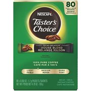 Coffee Packets, Decaf, Taster's Choice Light Roast, 1.7 G Singles (Pack Of 80)