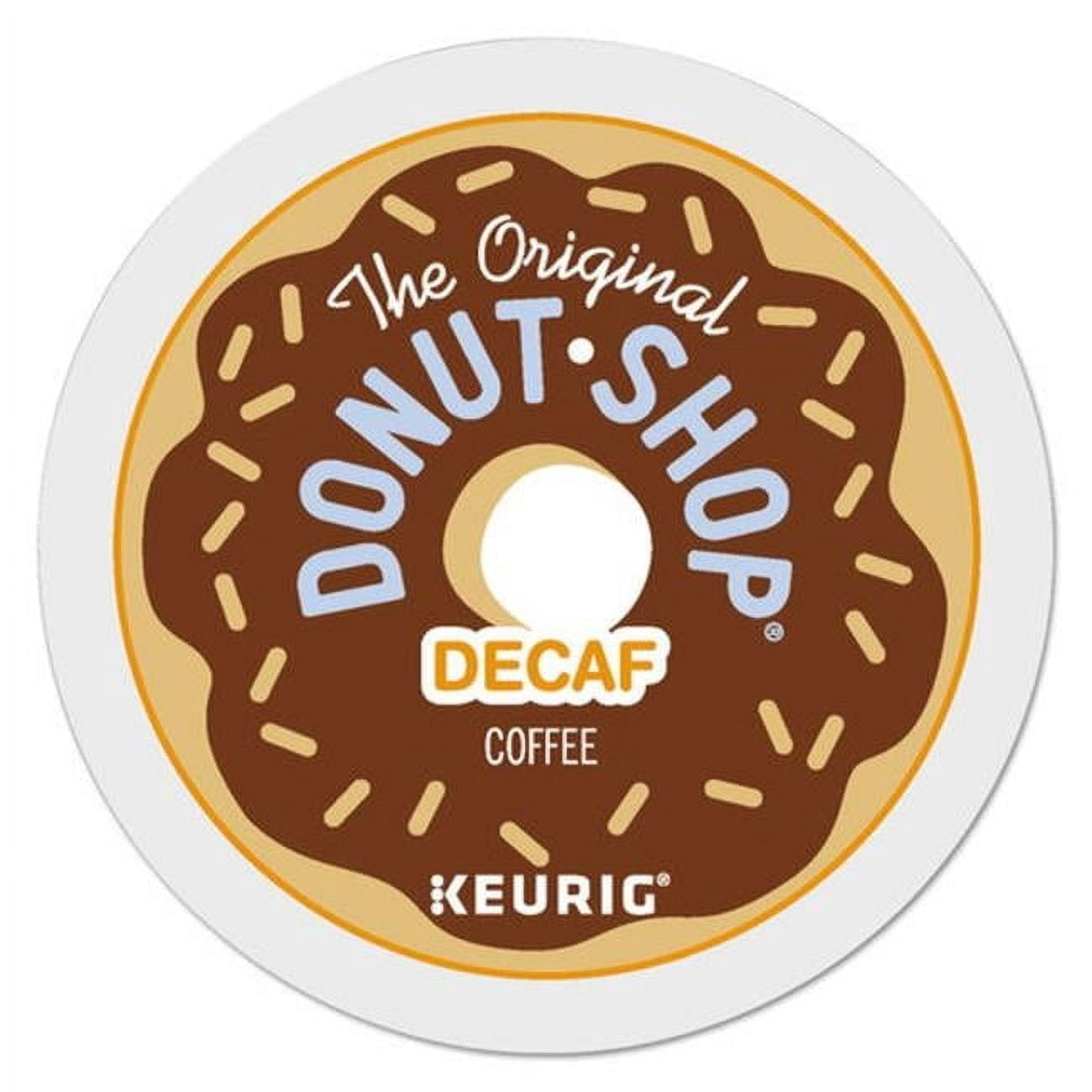 Coffee People Medium Roast Decaf Single Serve Coffee for Keurig, Donut Shop, 22 Ct