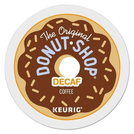 Coffee People Medium Roast Decaf Single Serve Coffee for Keurig, Donut Shop, 22 Ct