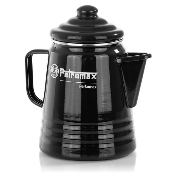 Coffee Percolator, Tea Maker - Enameled Steel Pot for Indoor/Outdoor Use, 5-6 Cup Capacity
