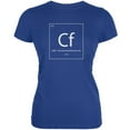 thumbnail image 1 of Coffee Periodic Table Royal Juniors Soft T-Shirt - X-Large, 1 of 1