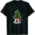 thumbnail image 1 of Coffee Plant Tshirt Espresso Barista T-Shirt, 1 of 5