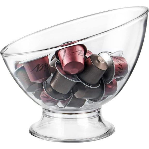 Coffee Pod Holder Bowl, Coffee Capsule Container, Coffee Pod Storage Organizer for Kitchen Counter