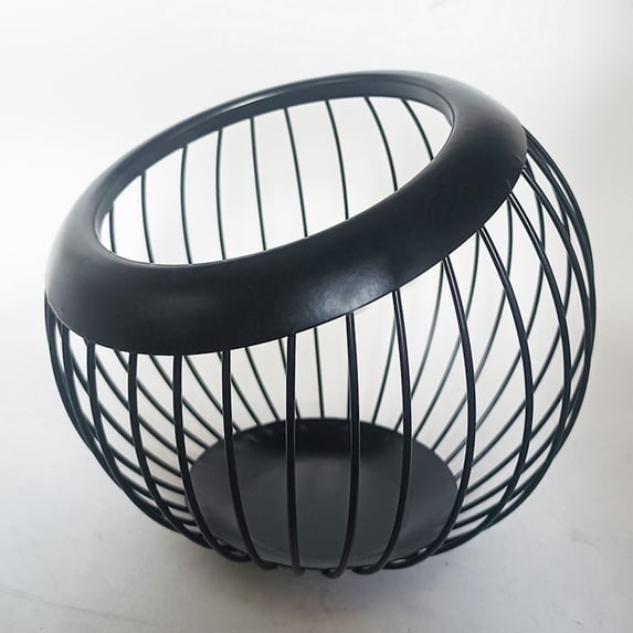 Coffee Pod Holder Large Capacity Metal Storage Organizer for Pods Coffee Bar Accessory Countertop Station