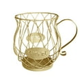 thumbnail image 1 of Coffee Pod Holder Organizer Cup-Shaped Coffee Pod Holder - Countertop Storage Rack Metal Organizer Gold, 1 of 7