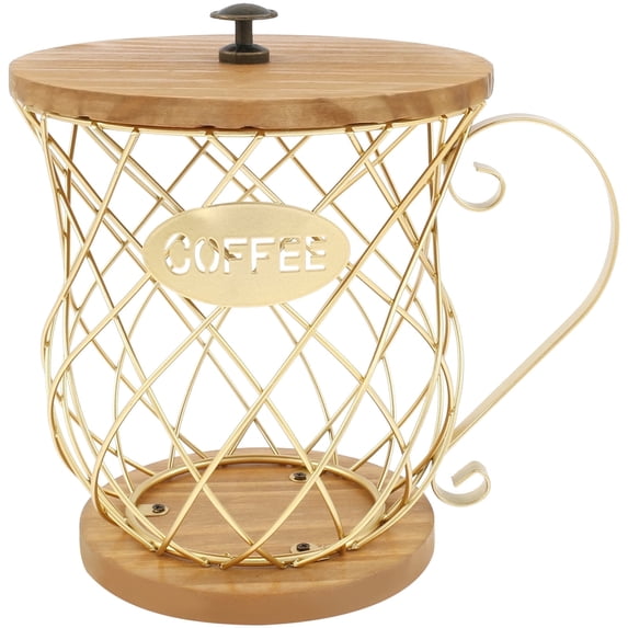 Coffee Pod Holder for K Cups, Coffee Capsule Holder, K Cup Holders for Counter, Coffee Pod Storage Organizer Basket, K Pods Container