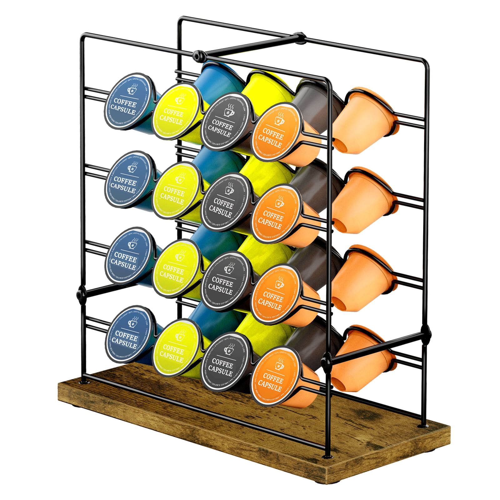 Coffee Pod Rack Coffee Storage Rack Modern K Capsule Rack with 32 ...