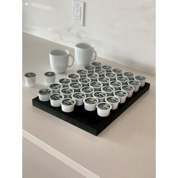 Coffee Pod Storage Tray, Organizer Compatible with Keurig K Cup For Drawer or Countertop 35 Pod Capacity