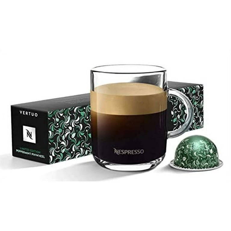  Nespresso Coffee Pods 10 Capsules 1 Sleeve VertuoLine Vertuo  Line Single Serve Intenso/Double Espresso/Gran Lungo/Limited Edition ALL  FLAVORS (10 Pods Bianco Forte (Dark Balanced Crafted Milk)) : Grocery &  Gourmet