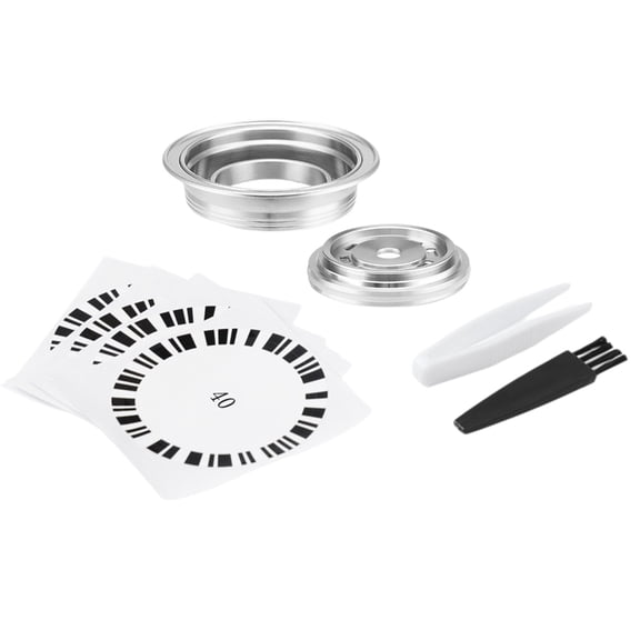 Coffee Pods Converter Coffee Pods Adapter Stainless Steel Texture for Coffee