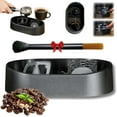 thumbnail image 1 of Coffee Portafilter Cleaning Kit, Professional Espresso Clean Stable Holder, Electric Automatic Knock Box Cleaner, Deep-Clean Brush & Anti-Spill Grounds Tray, 1 of 6