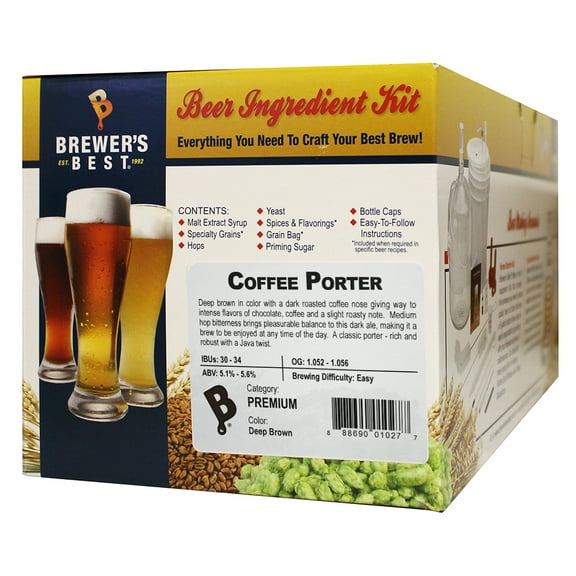 Brewer's Best Coffee Porter Premium Beer Kit