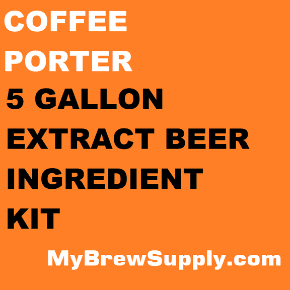 Coffee Porter MBS 5 gal Homebrew Beer Extract Ingredient Kit