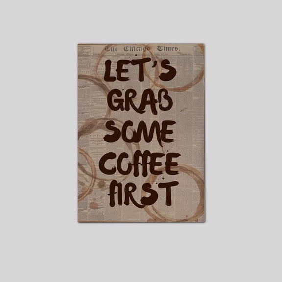 Coffee Poster, COFFEE PRINT wall, Kitchen Prints Retro Wall Art poster size 24''x36'' Goldengate