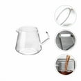 thumbnail image 1 of Coffee Pot Brewing Simple Heat Resistant Glass Teapot Pouring, 1 of 6