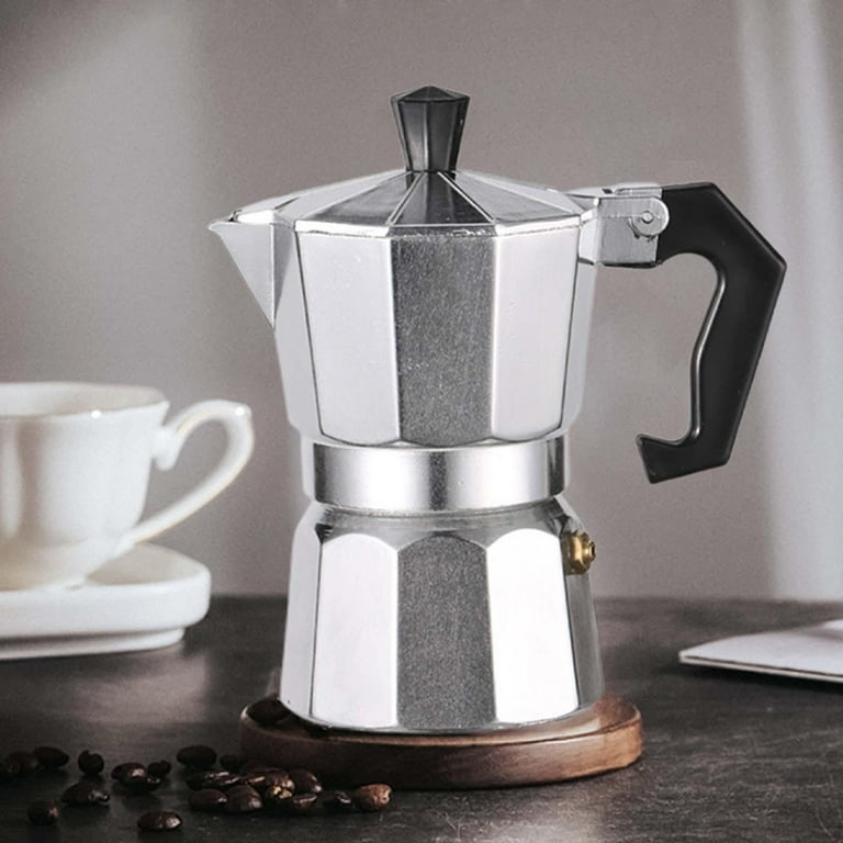 Coffee Pot Coffee Maker Stovetop Italian Style Kitchen Accessories Barista Accessories Espresso Maker Pot Coffee Maker Pot for Office 450ML