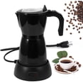 thumbnail image 1 of Coffee Pot Electric Moka Pot 6 Cup, Espresso Coffee Maker Cafeteras Electricas Italian Coffee Maker Espresso Makers Portable Aluminum Electric Mocha Pot, Coffee Machine Moka Maker, 1 of 8
