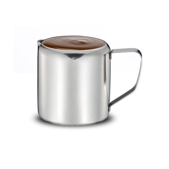 Coffee Pot Mini Heater Milk Container Milk Pitcher Cup Stainless Steel Milk Cup Milk Pouring Jug