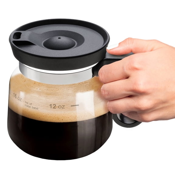 Ideas In Life Coffee Pot Shaped Mug – 16 Oz Durable Ceramic Novelty Gift for Home, Office, Friends, Colleagues, and Birthdays