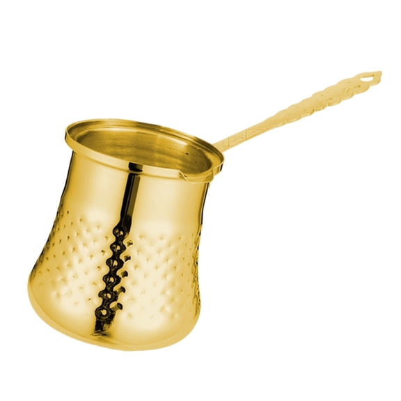 Coffee Pot Stainless Steel Anti Overflow Spout with Handle for Home Office Restaurant Use Kitchen