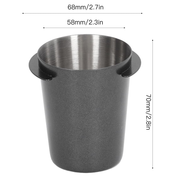 Coffee Powder Feeder, 58mm Dosing Funnel For Precise <span Style="background:red"></span> Preparation