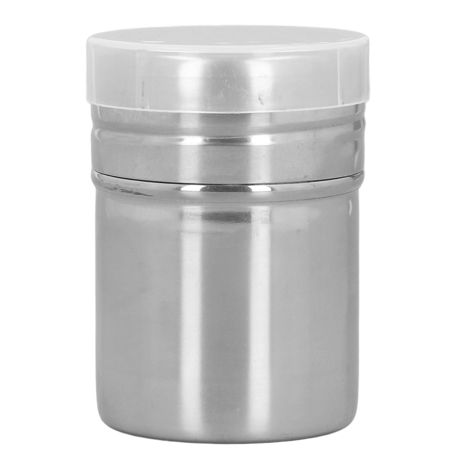 Coffee Powder Sieve Shaker Stainless Steel with Lid Cocoa Sifter