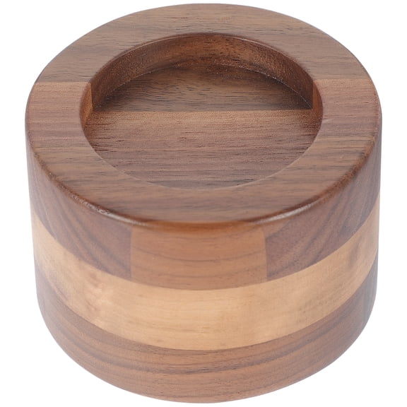 Espresso Coffee Powder Stand with Tamper Base - Desktop Holder for Household and Shop Accessories
