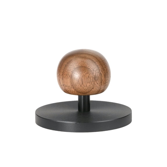 Coffee Powder Tamper Wood and Stainlessly Steel High Strength Great for Professional Baristas