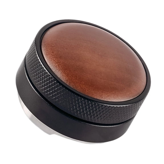 Coffee Preparation Tool Stainless Steel Wood Texture Coffee Distributor