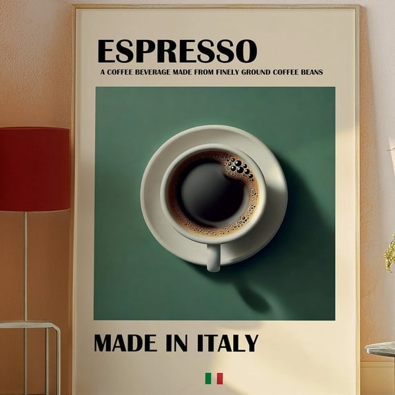 Coffee Print, Italian Espresso Poster, Coffee Wall Art, Trendy Wall Art — free download
