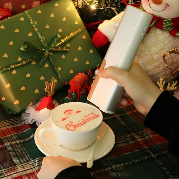 Coffee Printer,Coffee Printer Edible Printer Bakeries Cafes Printlab App Edible Cookie Diy Bakeries Wifi Printlab App Printer Coffee Art Portable Art Wifi Printer Portable Art