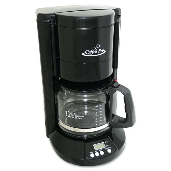 Home/office 12-Cup Coffee Maker, Black