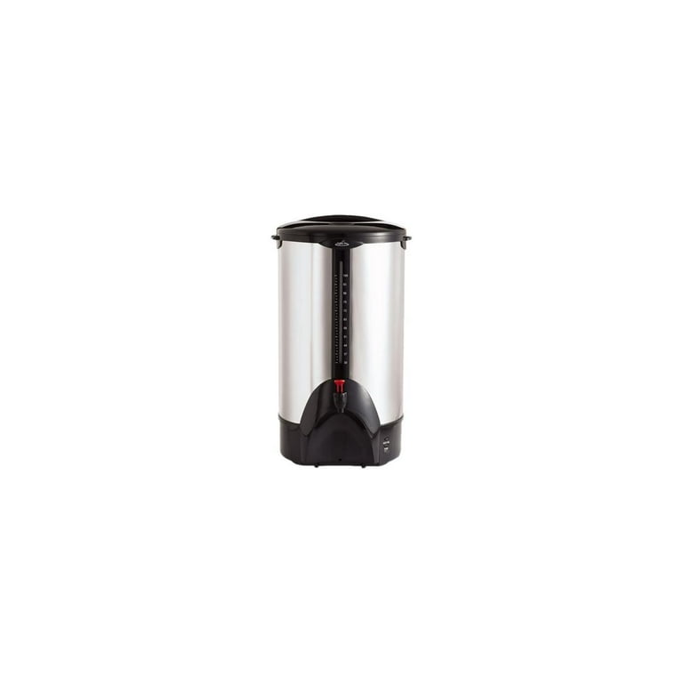 Coffee Pro Stainless Steel 100-Cup Percolating Urn