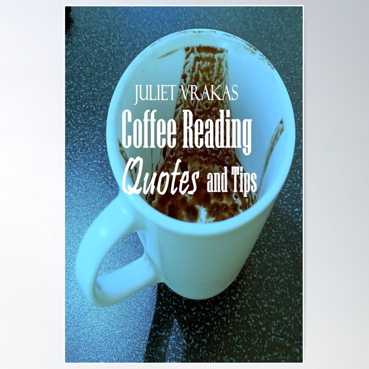 Coffee Reading Quotes And Tips Book Cover Poster Wall Art, Modern Wall ...