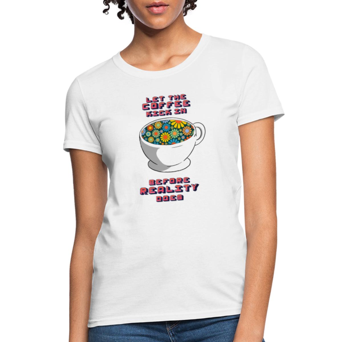 Coffee Reality Hippie Women's TShirt