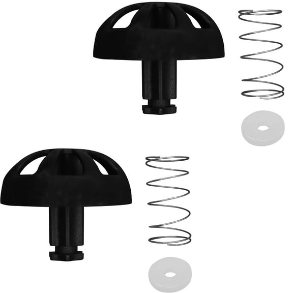 Coffee Replacement Brew Basket Spring Loaded Stopper Kits Fits For Mr. Coffee Black and Decker coffee maker parts, Hamilton 990117900 990237500 Coffee Machine Accessory, 2 Pack