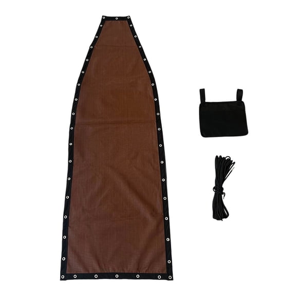 Coffee Replacement Seat Cloth for Textilene Hanging Swing Chair - 64x197x23CM