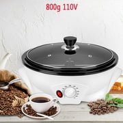 Coffee Roaster Machine for Home Use, 800g Capacity Electric Coffee Bean Roaster, Multifunctional Nut Peanut Cashew Chestnuts Roasting, Non-Stick Design, 110V