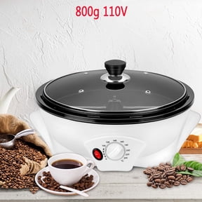 Coffee Roaster Machine for Home Use, 800g Capacity Electric Coffee Bean Roaster, Multifunctional Nut Peanut Cashew Chestnuts Roasting, Non-Stick Design, 110V